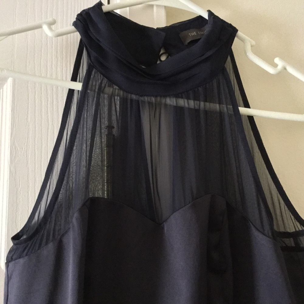 Indigo dress with pockets